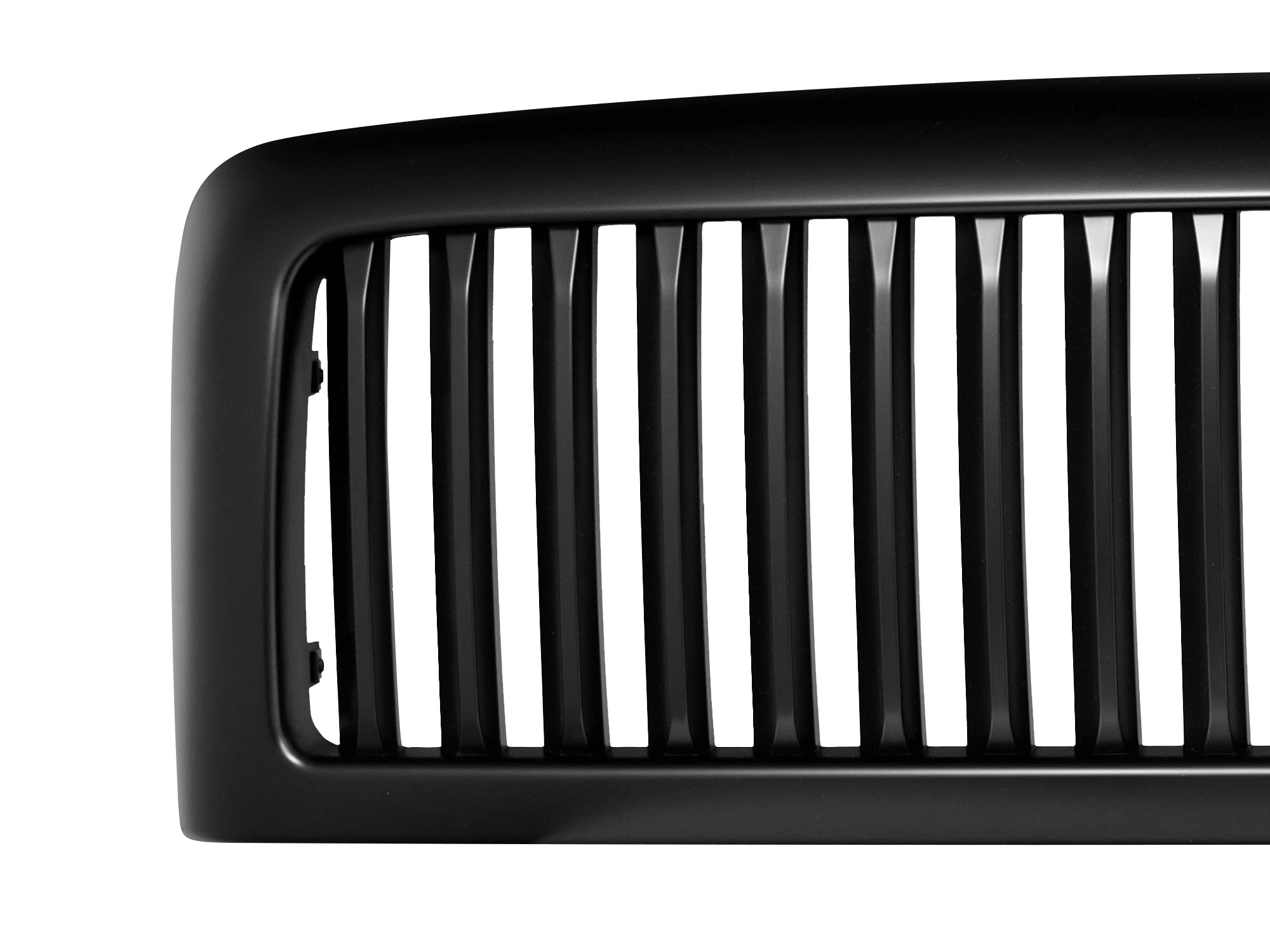 Vertical Front Hood Grille Armordillo USA - Matte Black Fits 1994-2001 Dodge Ram 1500/1994-2002 2500 3500
