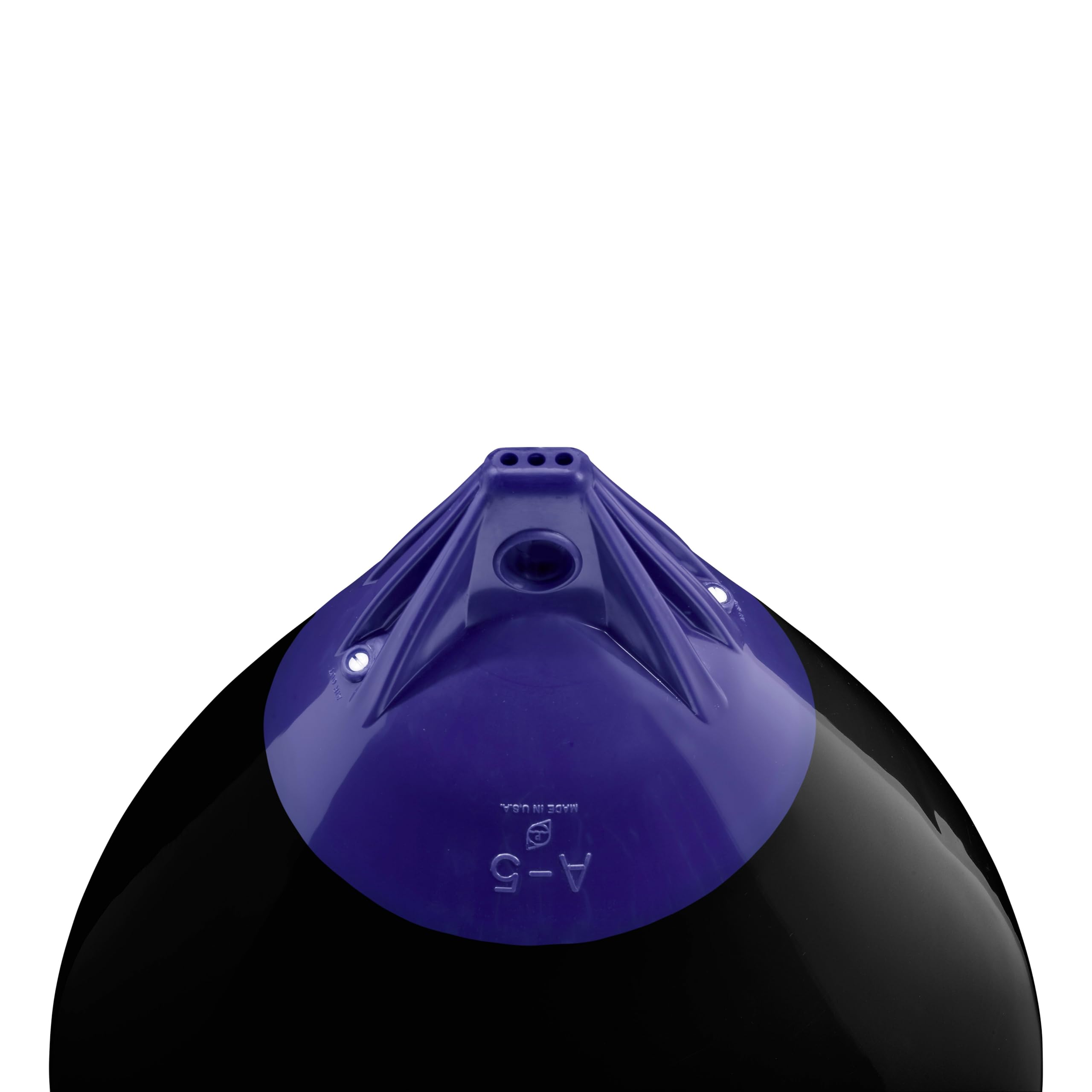 A-5 Polyform Standard Blue Ropehold Buoy - Black