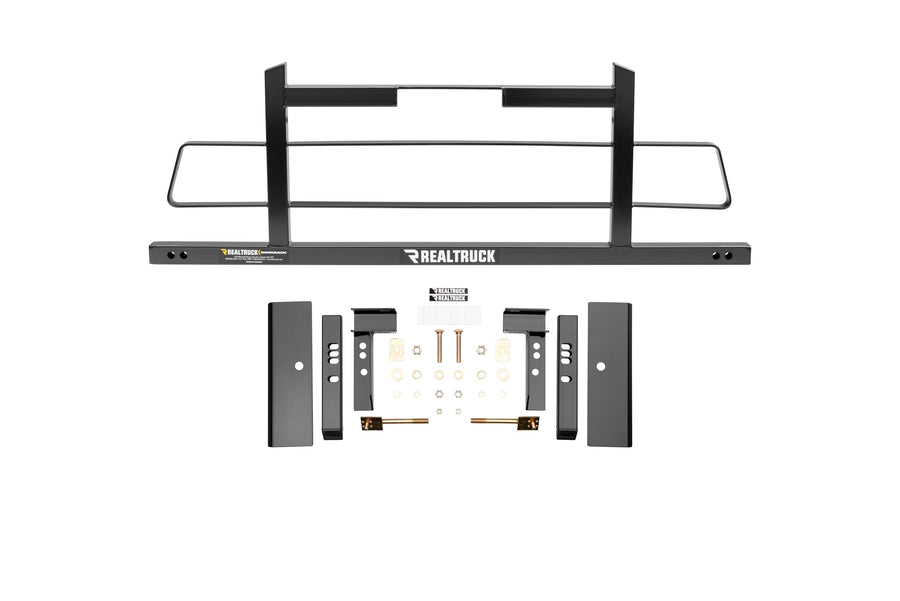 BACKRACK Hardware Kit RealTruck for use w/Low-Profile Tonneau, Black, No Drill | 40120 | Fits 2007-2018 Chevrolet/GMC Silverado/Sierra 1500; 2007-2019 Chevrolet/GMC Silverado/Sierra 2500/3500 HD