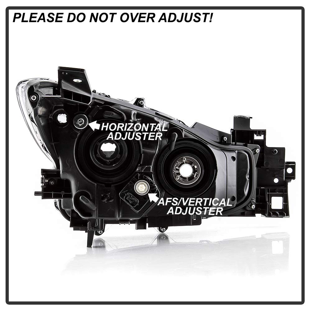 Projector Xtune Headlights (PRO-JH-MAZDA317-OE-L) (OE)