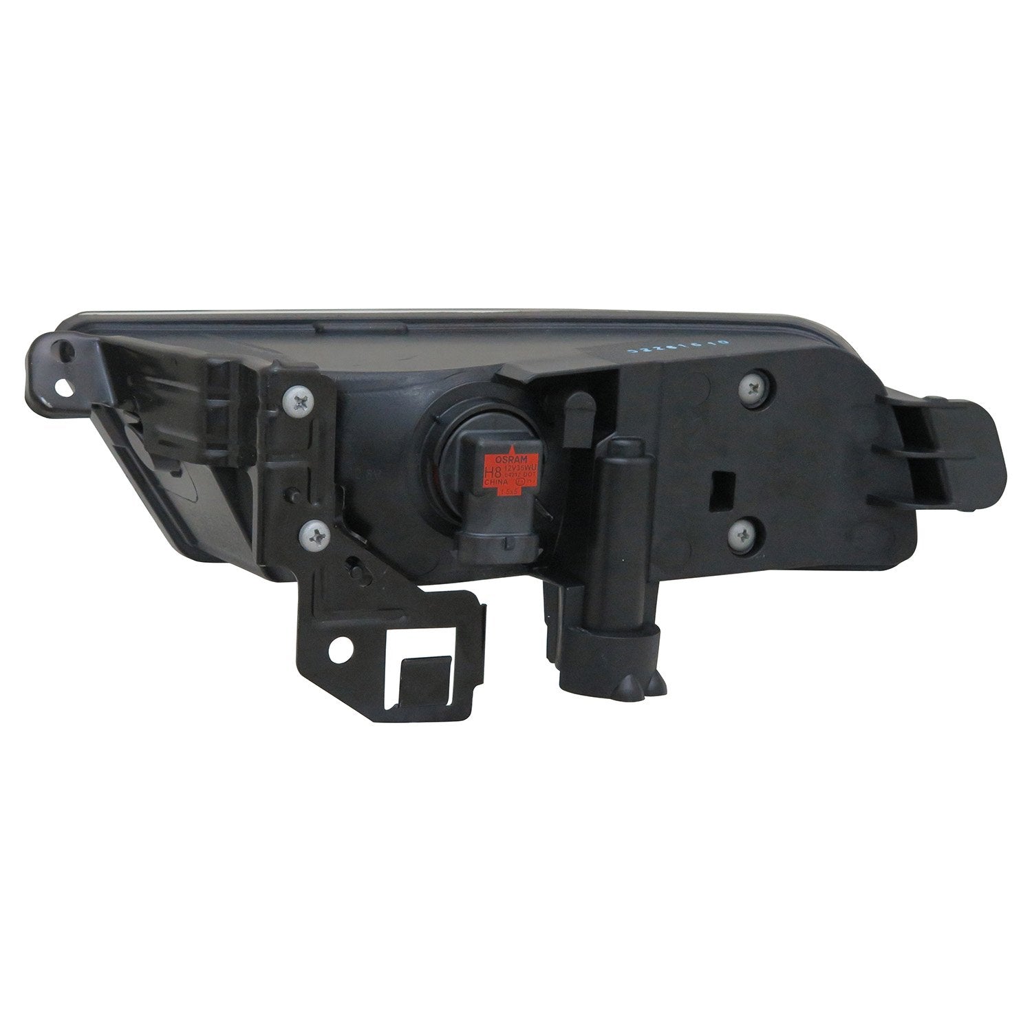 Right TYC Fog Light Assembly Compatible with 2015-2016 Honda CRV