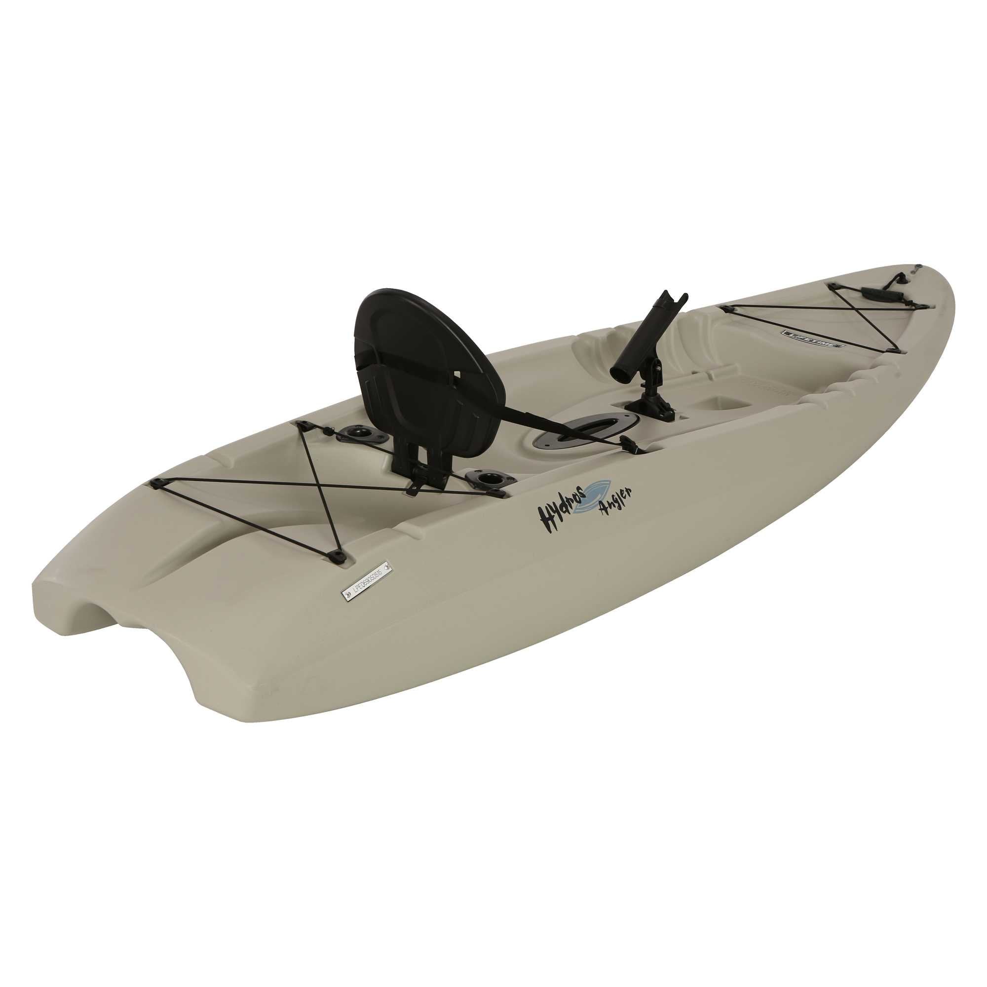 Hydros Lifetime Angler Kayak with Paddle, Sandstone, 101"