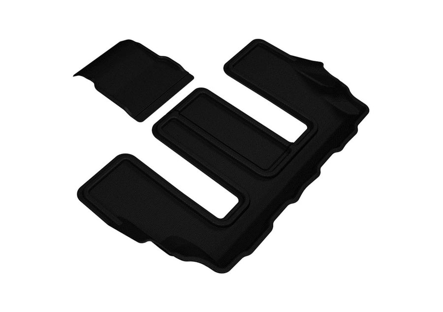3D MAXpider Kagu Custom Fit Floor Mat (Black) Compatible with GMC Acadia 2017-2026 6-Seat / Cadillac XT6 6-Seat 2020-2026 - Third Row