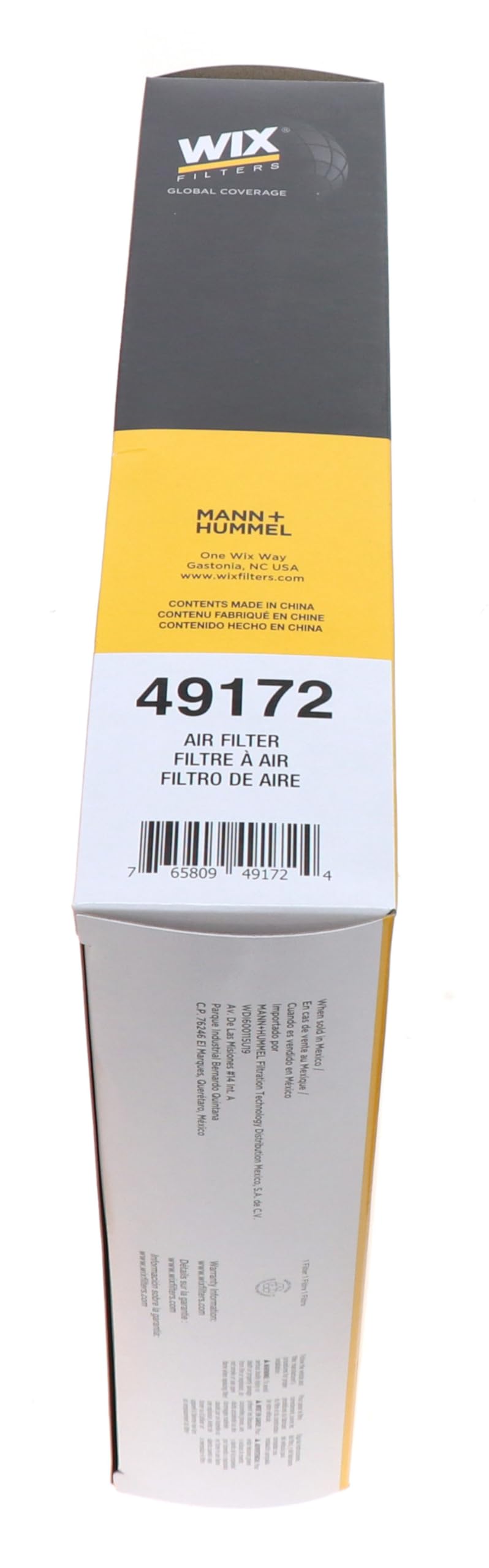 Air Filter Panel WIX Filters - 49172
