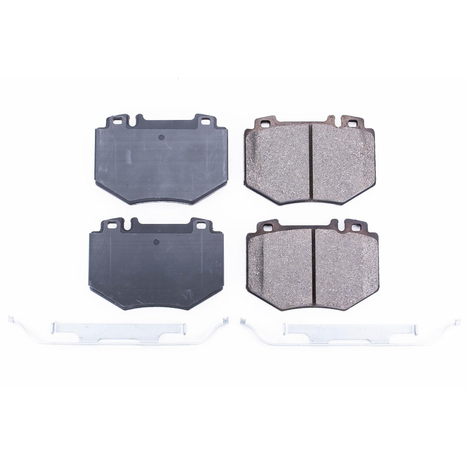 17-985 Power Stop Z17 Front Ceramic Brake Pads with Hardware For Mercedes-Benz S500 2005-2006, Mercedes-Benz S600 2001-2003 [Model Specific]