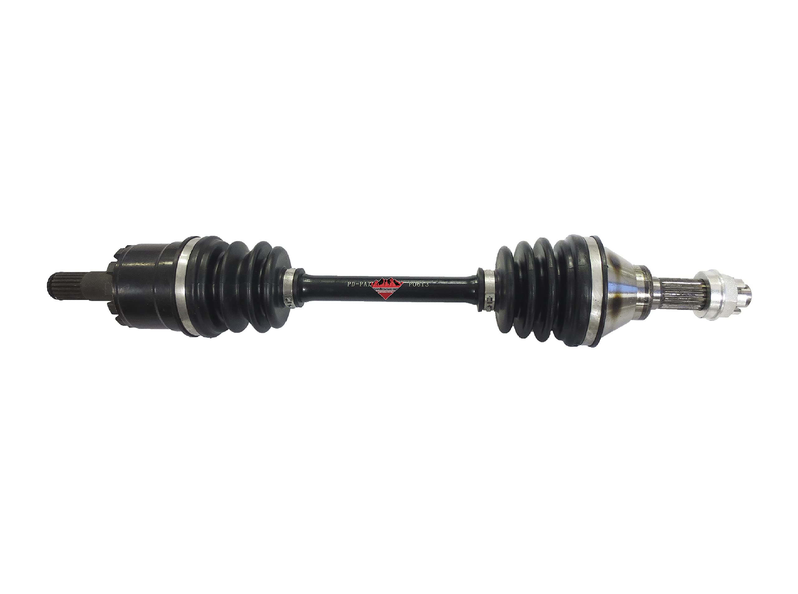 Performance Front Left Rugged Axle for (2008-11) Kawasaki Brute Force, Chromoly Material Center Shaft, with Moly Grease to Provide Maximum Lubrication to Increase Strength OEM: 59266-0021