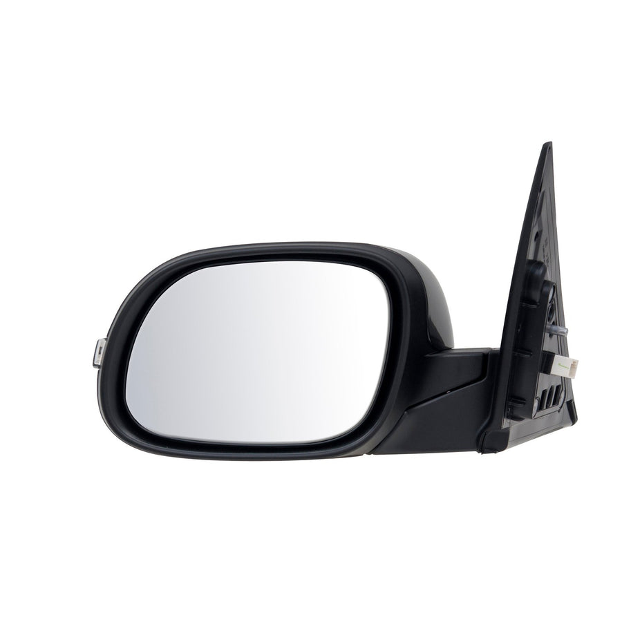 Driver Side Fit Mirror for Kia Soul, Textured Black w/PTM Cover, w/Turn Signal, Memory, Power Folding, Heated Power