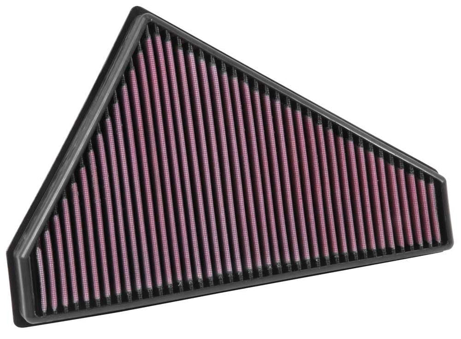 K&N Engine Air Filter: Washable, Increase Power & Acceleration, Premium, Replacement Car Air Filter: Compatible with 2014-2019 JAGUAR (F-Type), 33-3022