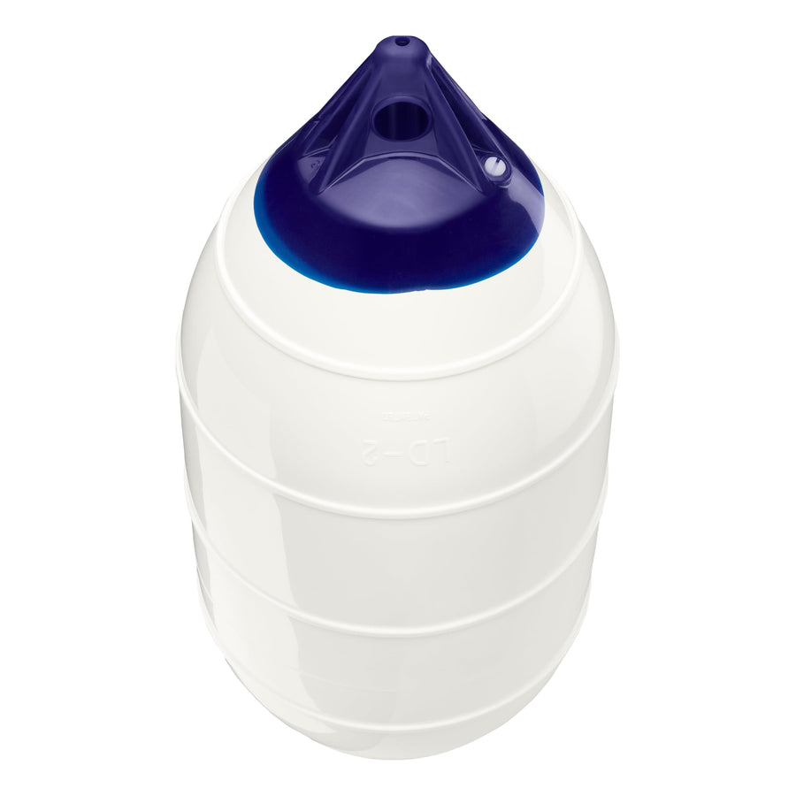 Polyform Low Drag Buoy LD-2 Standard Blue Ropehold - White Series