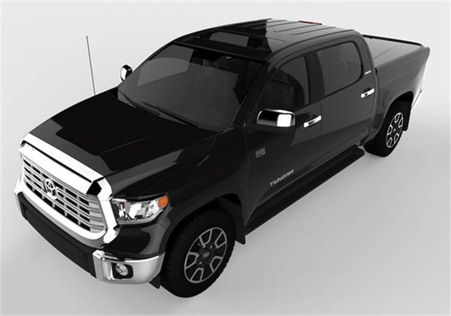 UnderCover RealTruck Lux One-Piece Truck Bed Tonneau Cover | UC4116L-202 | Fits 2014 - 2017 Toyota TundraMax (202 - Black) 5' 7" Bed (66.7")