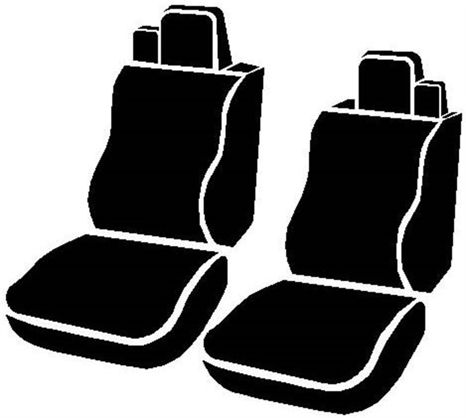 Fia Custom Fit TR47-14 WINE Front Seat Cover Bucket Seats - Saddle Blanket, (Wine)
