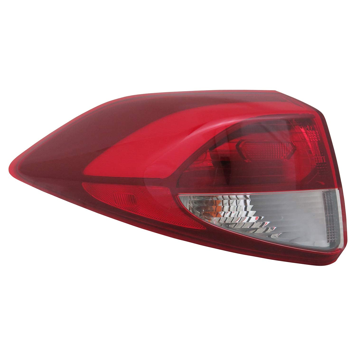 Left TYC Tail Light Assembly Compatible with 2016-2018 Hyundai Tucson