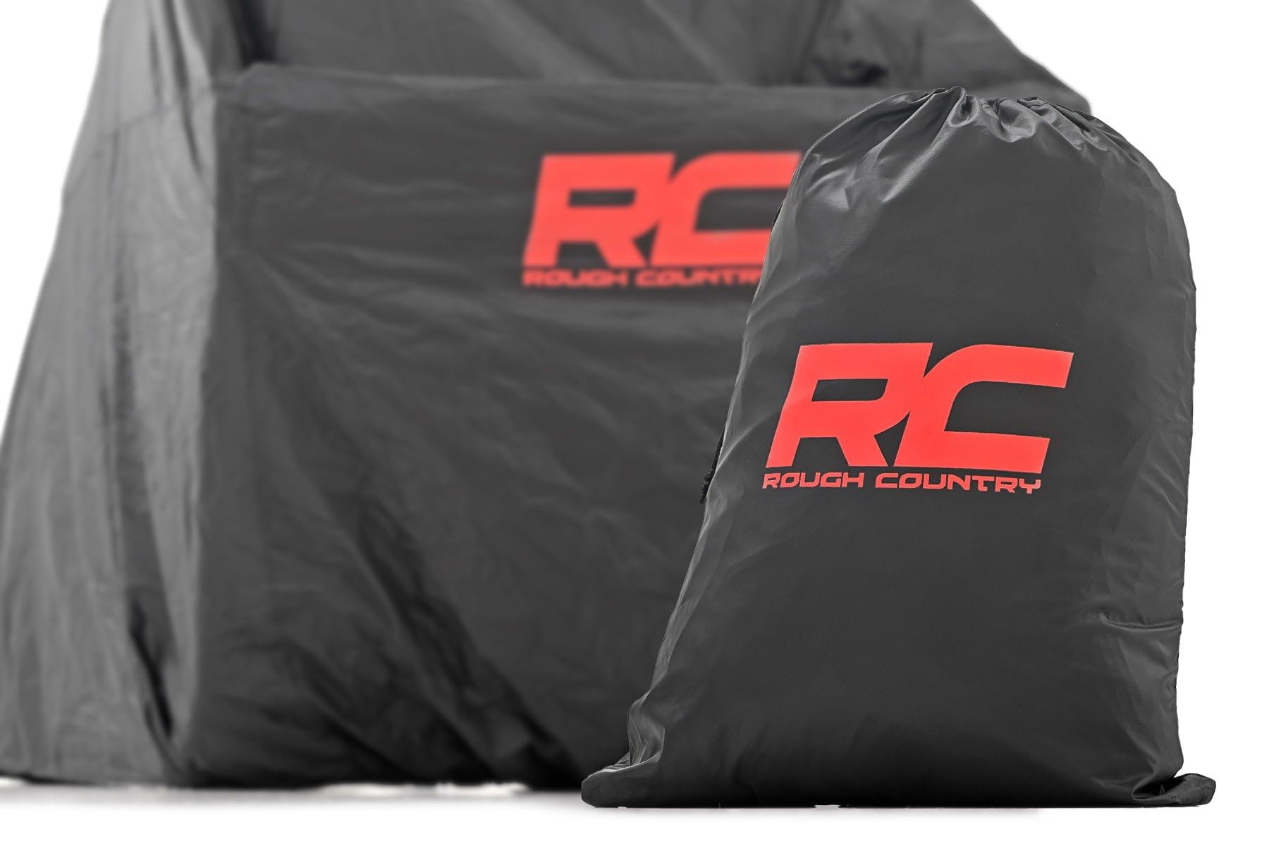 Rough Country UTV Storage Cover Universal for 4-Door Models - Waterproof & UV Resistant All-Weather Cover, Vented Design, Secure Fit