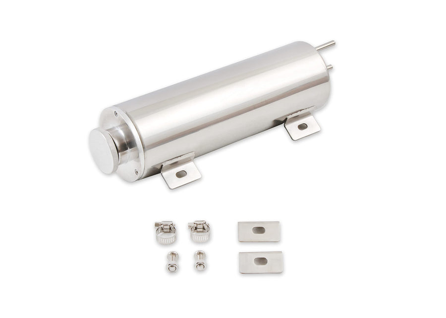 3" x 10" Mr. Gasket Stainless Steel Overflow Tank 9133