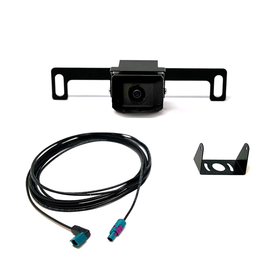 Factory Tailgate Harness Brandmotion with Dual Mount Camera Compatible with Chevrolet Silverado / GMC Sierra (2019 to Present) - Backup Camera on License Plate - 150° View Reversing