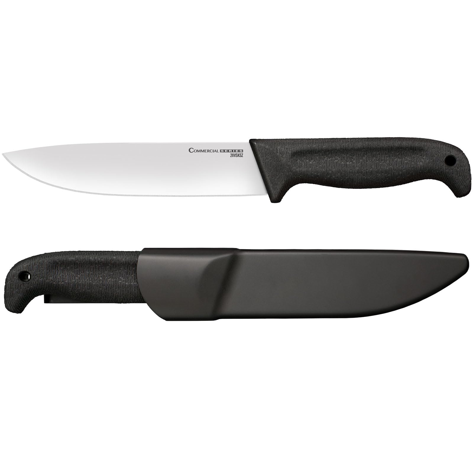 Scalper Knife Cold Steel | 6" Durable German 4116 Stainless Steel Fixed Blade Knife with Non-Slip Kray-Ex Handle | Precision Cutting Tool for Chefs, Butchers & Outdoor Use | Commercial Series