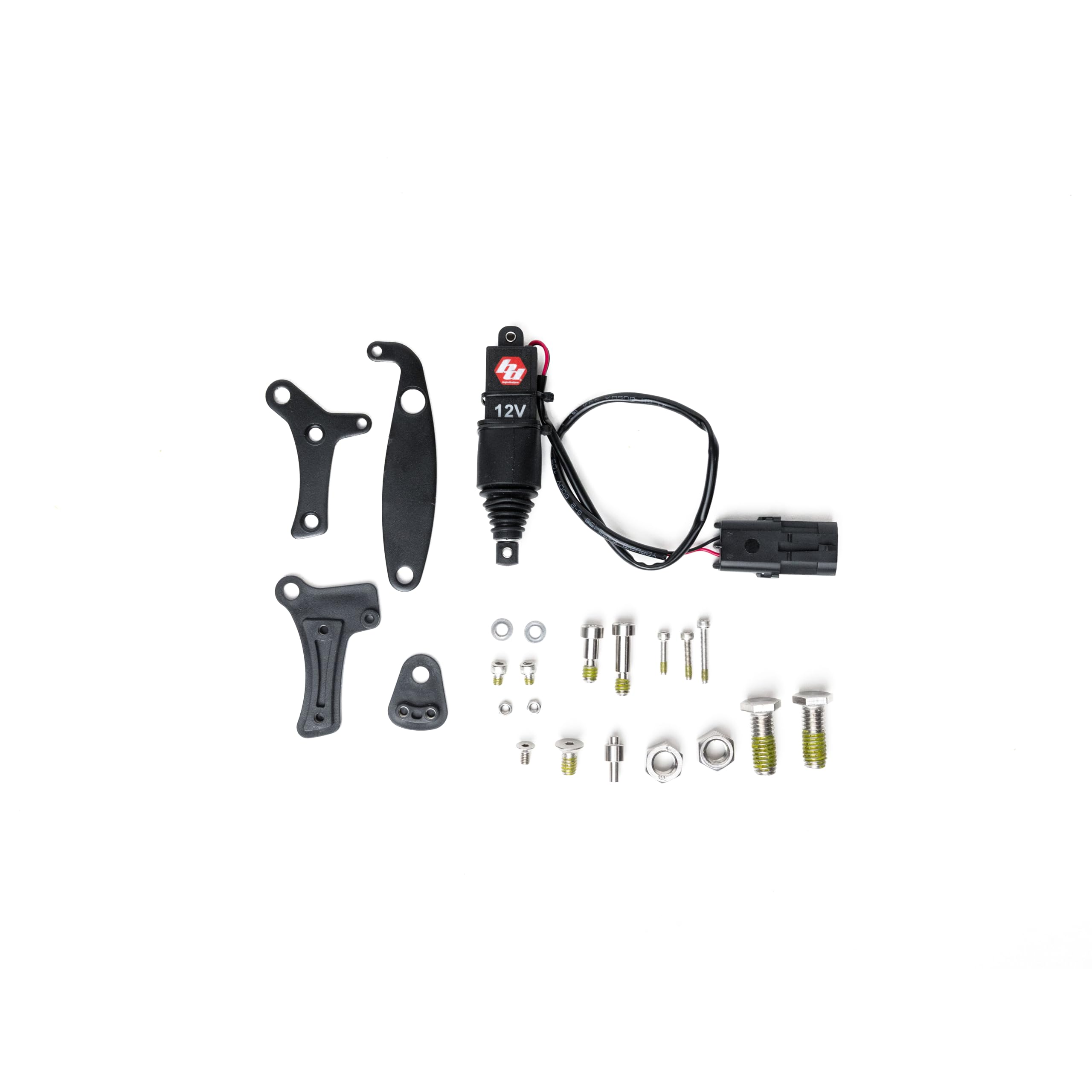 Baja Designs Reflex Light Actuator Kit for S8 Series 20", 30", 40", 50" LED Light Bar - Motorized Pitch Adjustment Up to 20°, Low-Profile Bolt-On Mount, Waterproof Construction (Two Actuators)