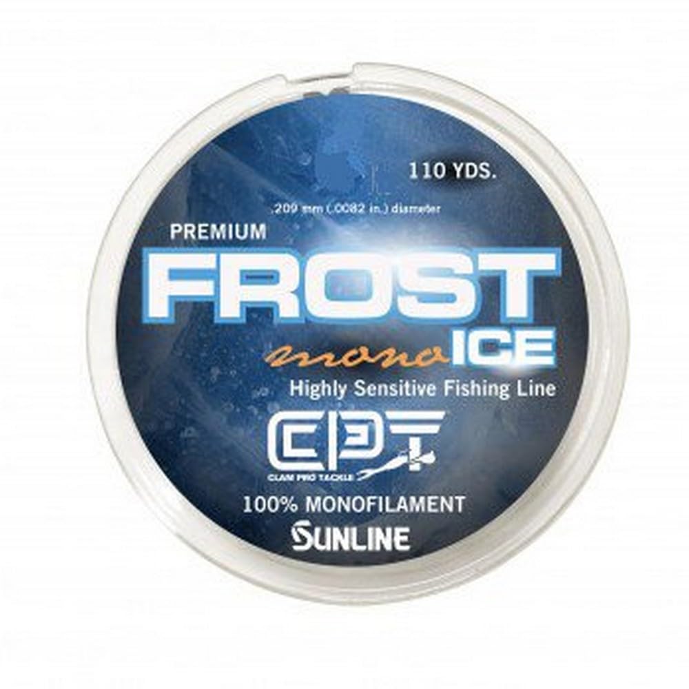 CPT Clam 10987 Frost Mono 3lb Clear 110 Yard