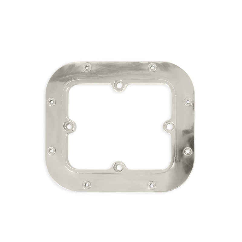 Hurst Shifter Boot and Bezel 115000HST - Rectangular - Polished Finish
