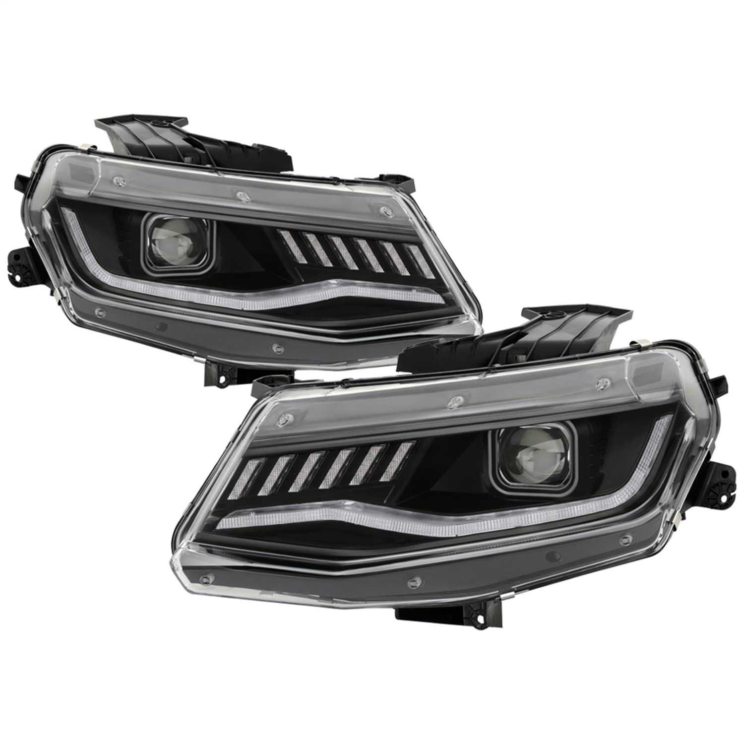 Projector Headlight Spyder - (PRO-YD-CCAM16HIDSI-SEQ-BK)