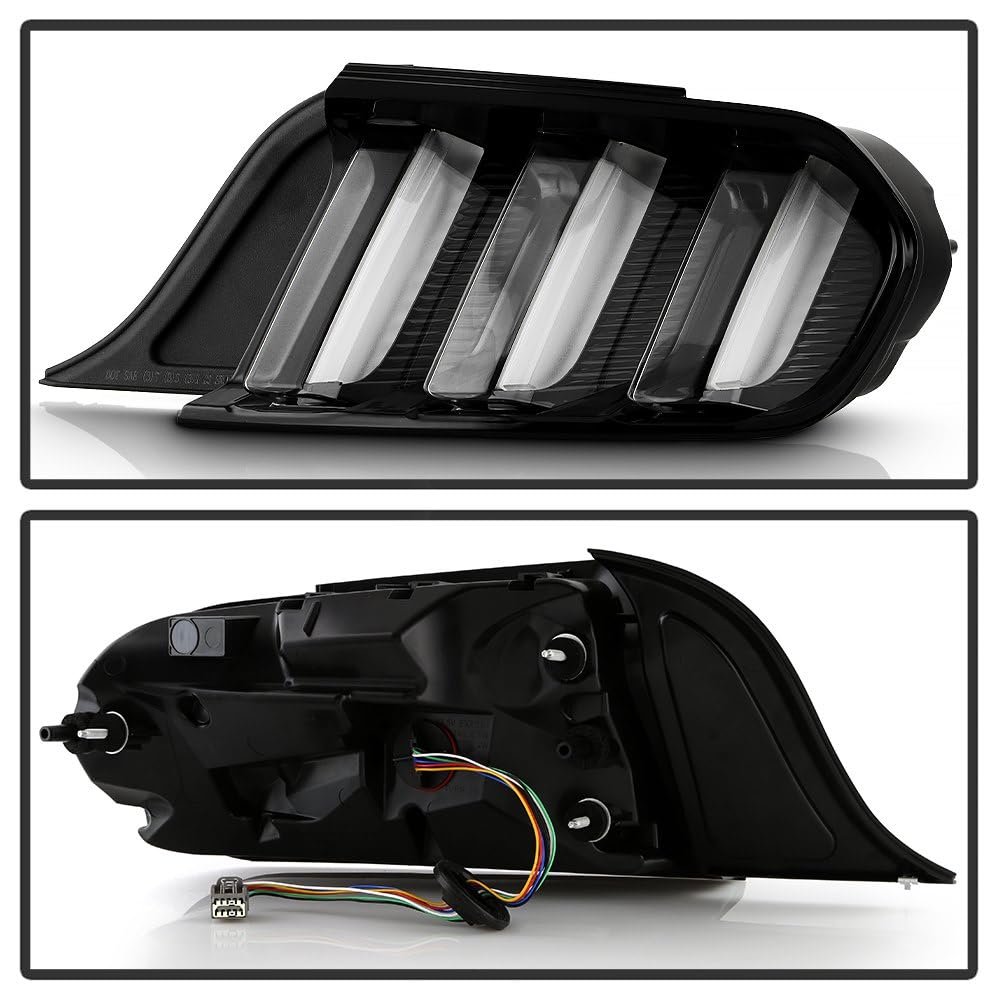 Ford Mustang Spyder (POE) 15-17 LED Sequential Tail Light - OE Clear Set