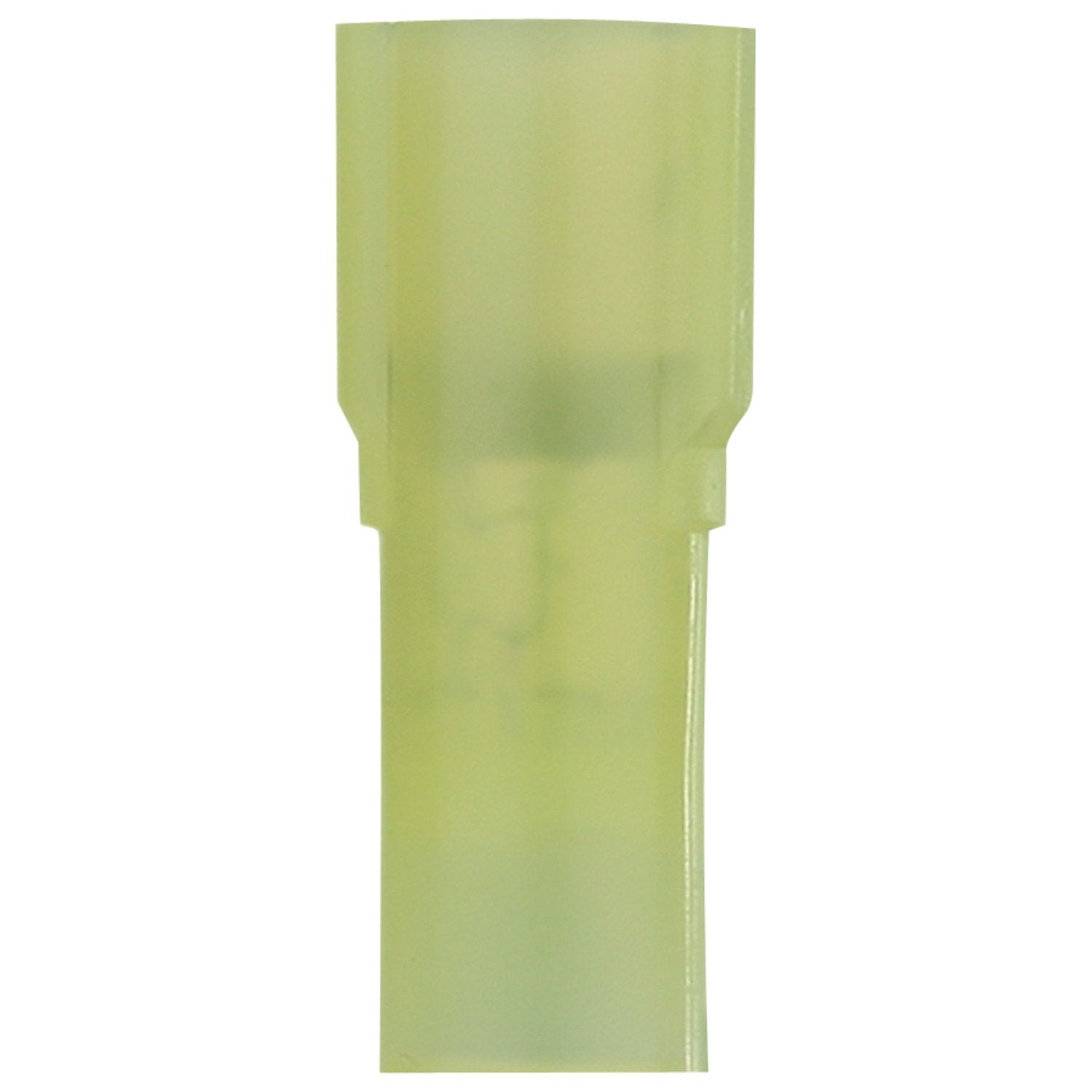 3M Quick Disconnect Yellow Nylon Insulated Female Connector 12/10 Gauge .250 - 100 Pack