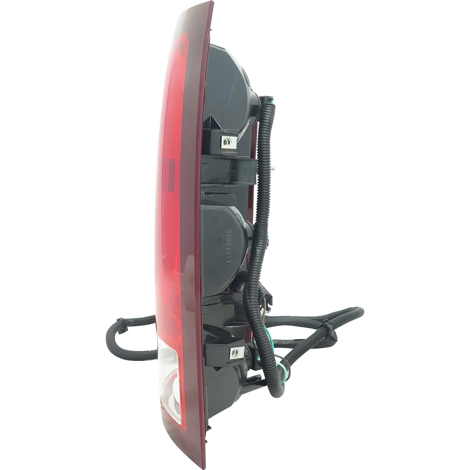Left TYC Tail Light Assembly Compatible with 2007-2010 GMC Sierra Pickup
