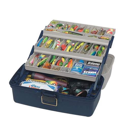 Plano 3 Tray Large Tackle Box, Premium Tackle Storage, Multi, One Size (613306)