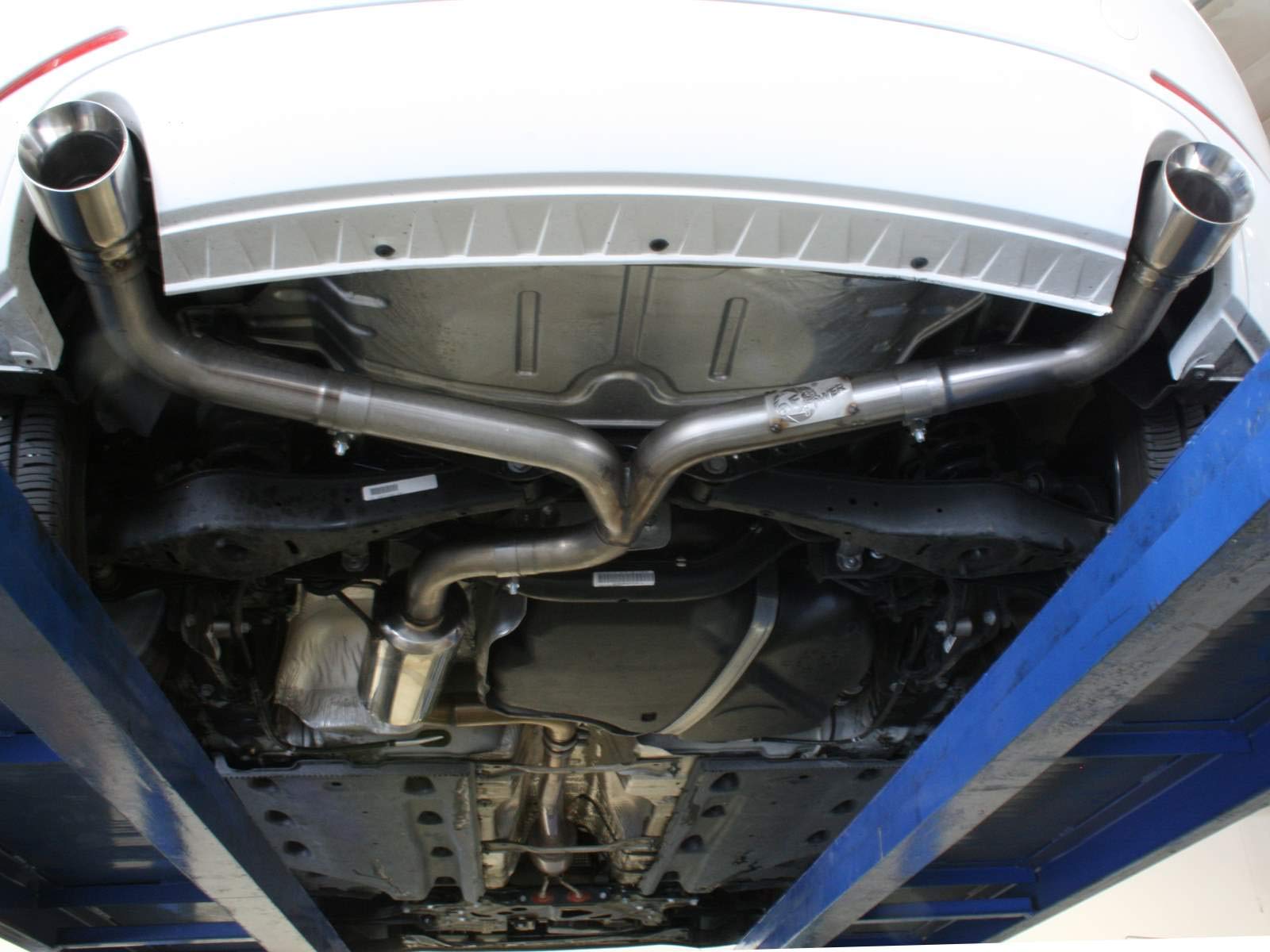 Cat-Back Exhaust System aFe 49-36407 with Polished Tip for VW Beetle
