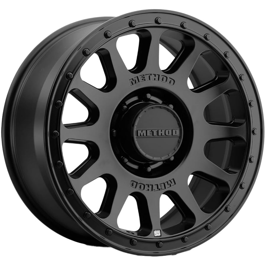 Method MR709 20x9 HD Bead Grip +12mm Matte Black Wheel Rim 20" Inch MR70929080512H