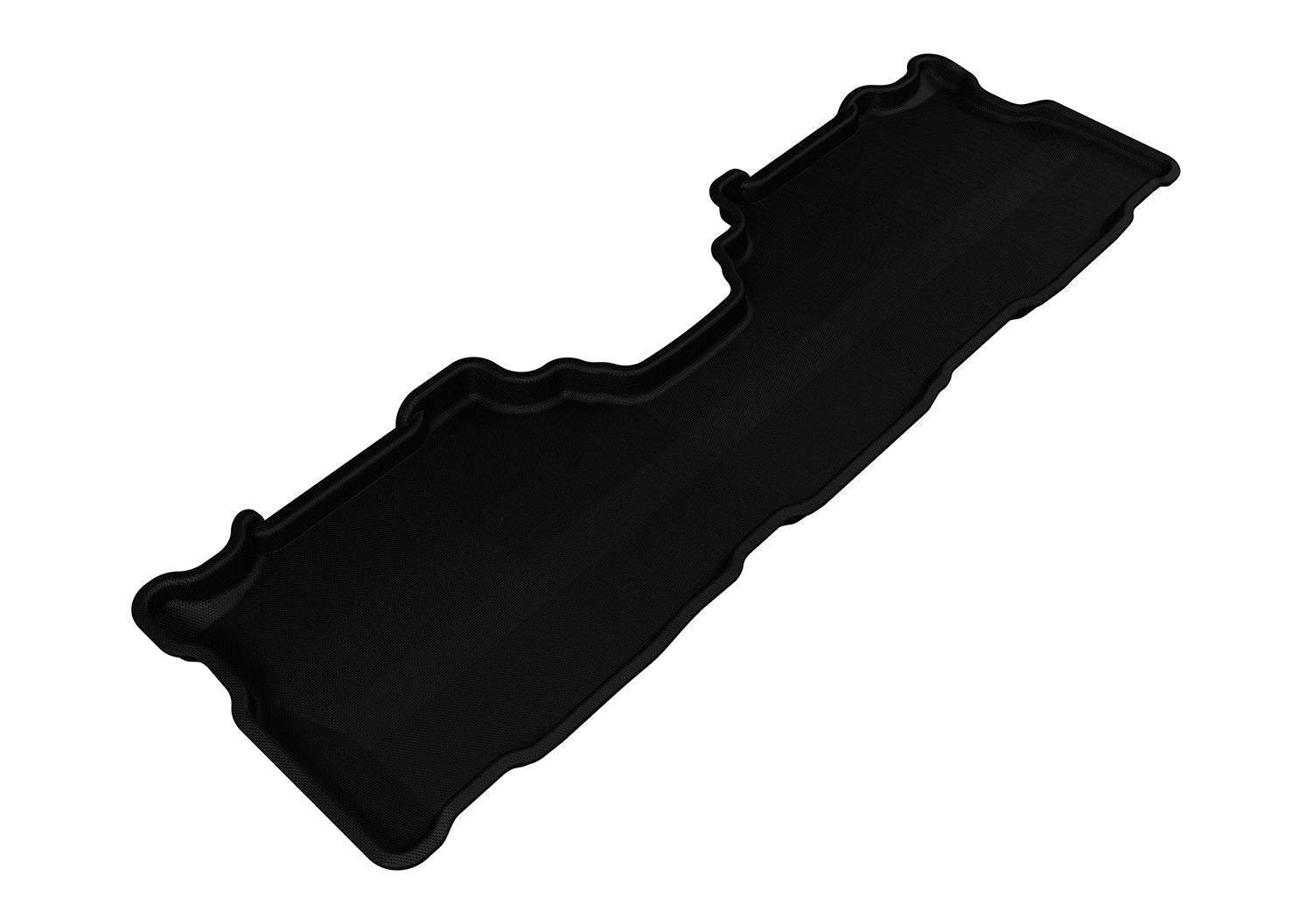 Kagu 3D MAXpider Custom Fit Floor Mat (Black) Compatible with Toyota Prius V 2012-2017 - Second Row