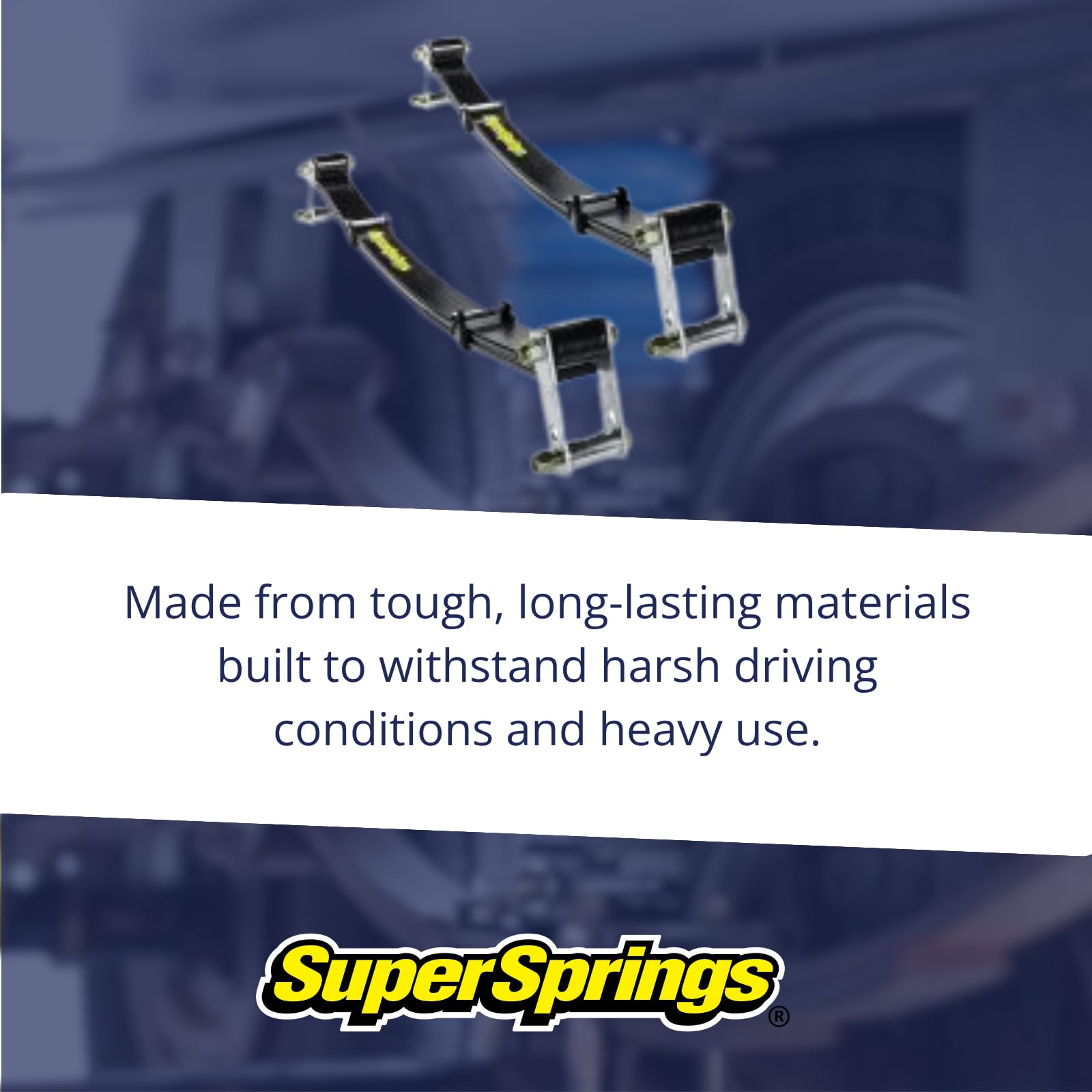 Black SuperSpring SSA33 SuperSprings, 2 Pack