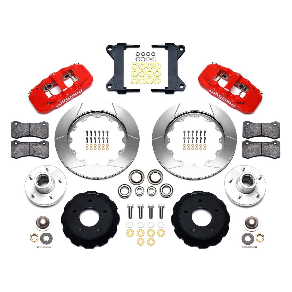 14.00-Red AERO6 Front Hub Kit