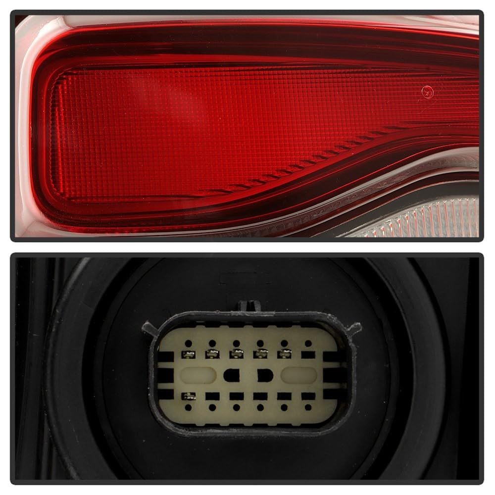 Dodge Ram 2500 Spyder (POE) 19-24 w/o Blind Spot Detection Black Bezel LED Tail Light - OE Right