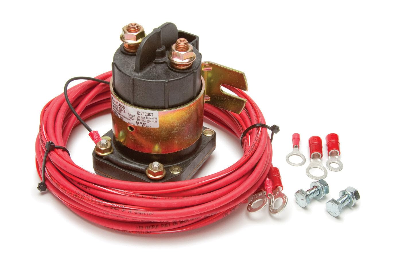 High Amp Painless Wiring 50105 Alternator Shutdown Relay, 1 Pack