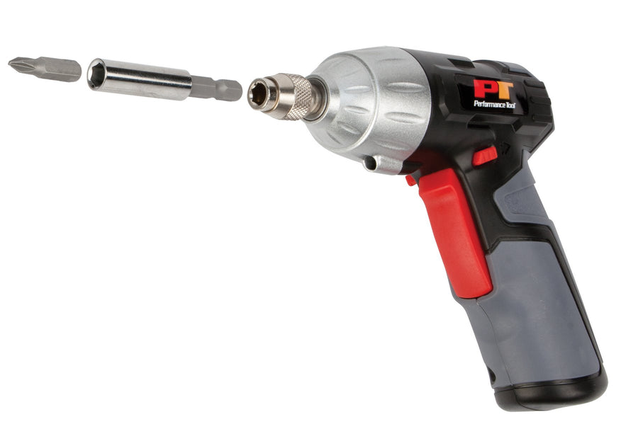 Cordless Screwdriver Performance Tool W50033 with Quick Release Chuck, LED Light, and 24 Accessories - ETL Listed and Title 20 Certified