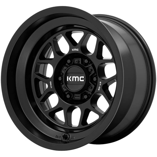KMC Wheels 17X9 TERRA 5X5.03.5 -38mm SATIN BLACK - KM725MX17905038N