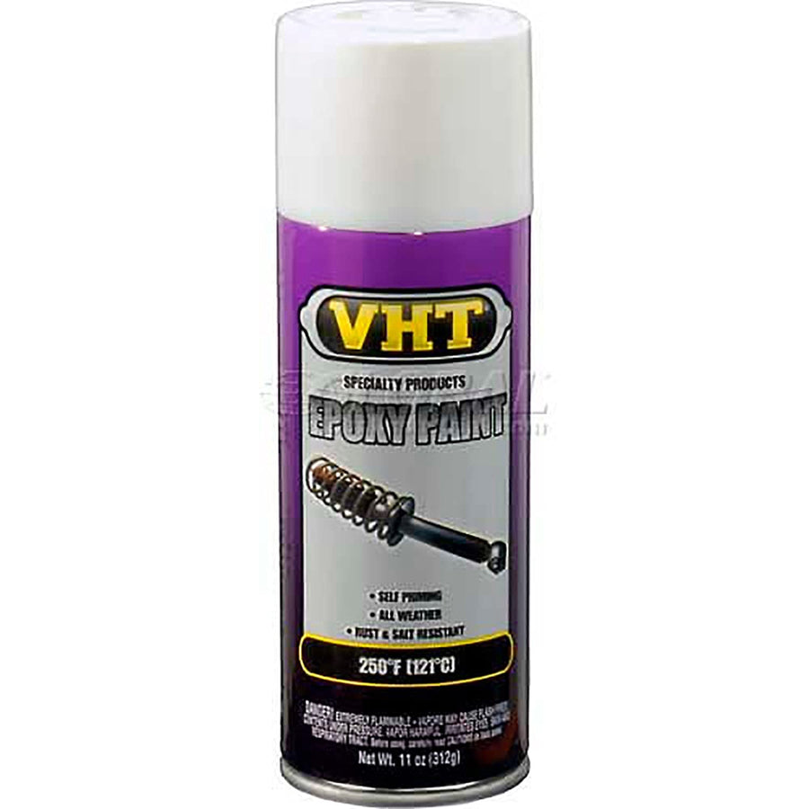 VHT SP651 Gloss White All-Weather Epoxy Paint – Black Spray Paint – 11 oz Aerosol Can