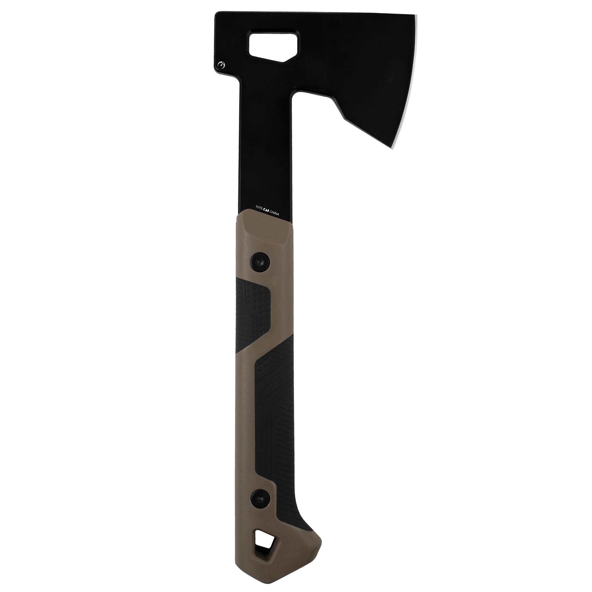 Kershaw Hatchet Deschutes ”Bearded” Camp Ax, Full Tang, Stainless Steel (1075)