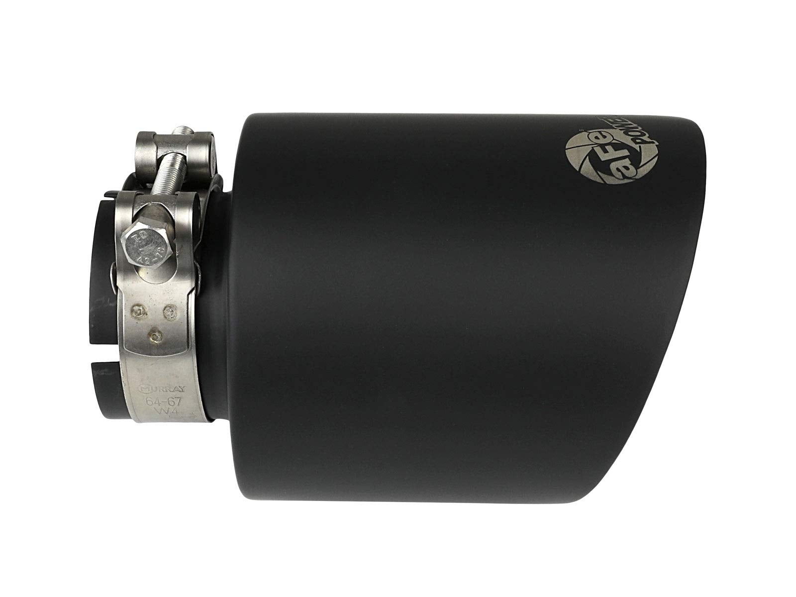 MACH Force-Xp aFe Power Universal Exhaust Tip, 2-1/2" Inlet x 4-1/2" Outlet x 7" Length