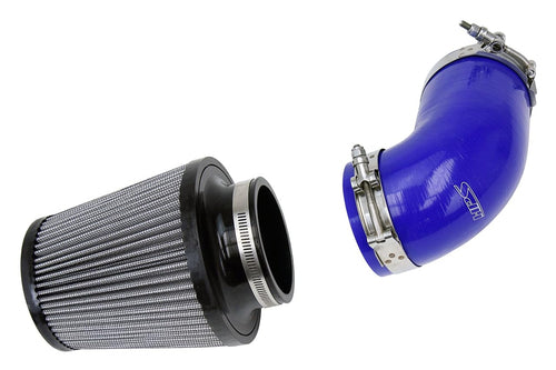 Blue HPS Silicone Shortram Air Intake Kit Compatible for 2009-2011 Hyundai Genesis Sedan 3.8L V6, 827-276BL