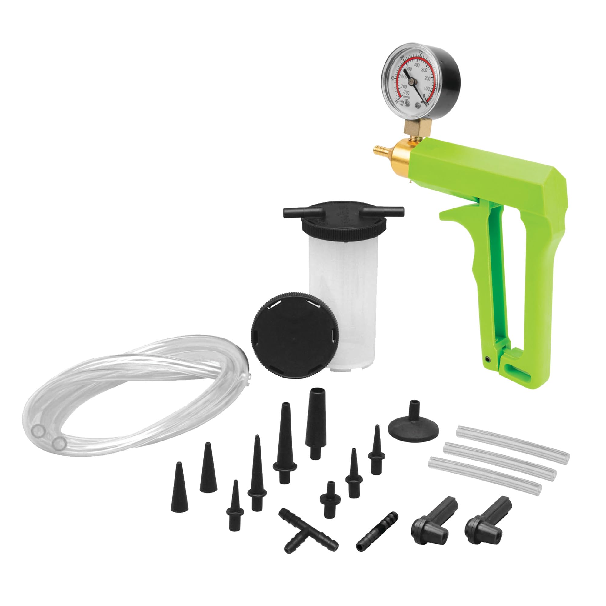 Vacuum and Fuel Pump Tester Performance Tool W87032 - Test and Diagnose Various Vehicle Systems, Complete Kit with Accessories Included