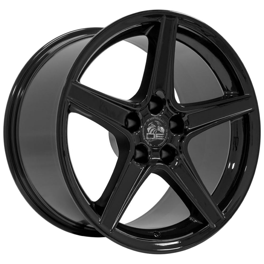 FR06B OE Wheels 18" Replica Wheel Fits Ford Mustang Saleen Rim 18x10 Black Wheel