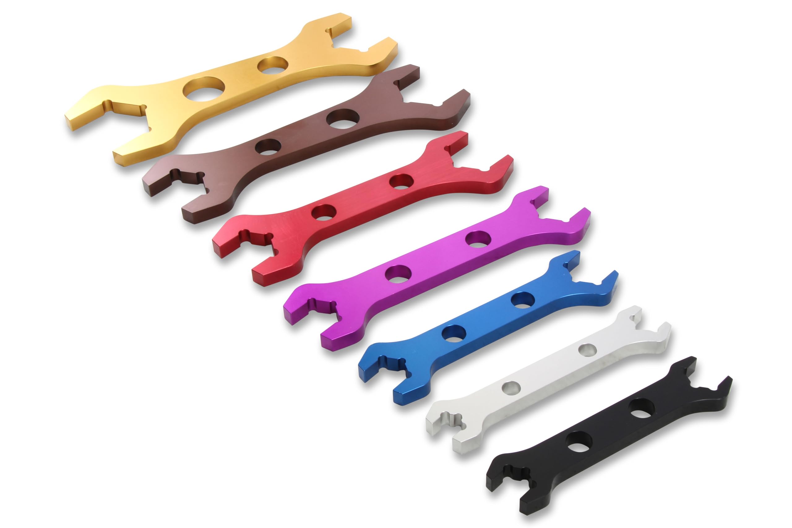 230401ERL Earl's Double-Ended Hose End Wrenches - Set of 7