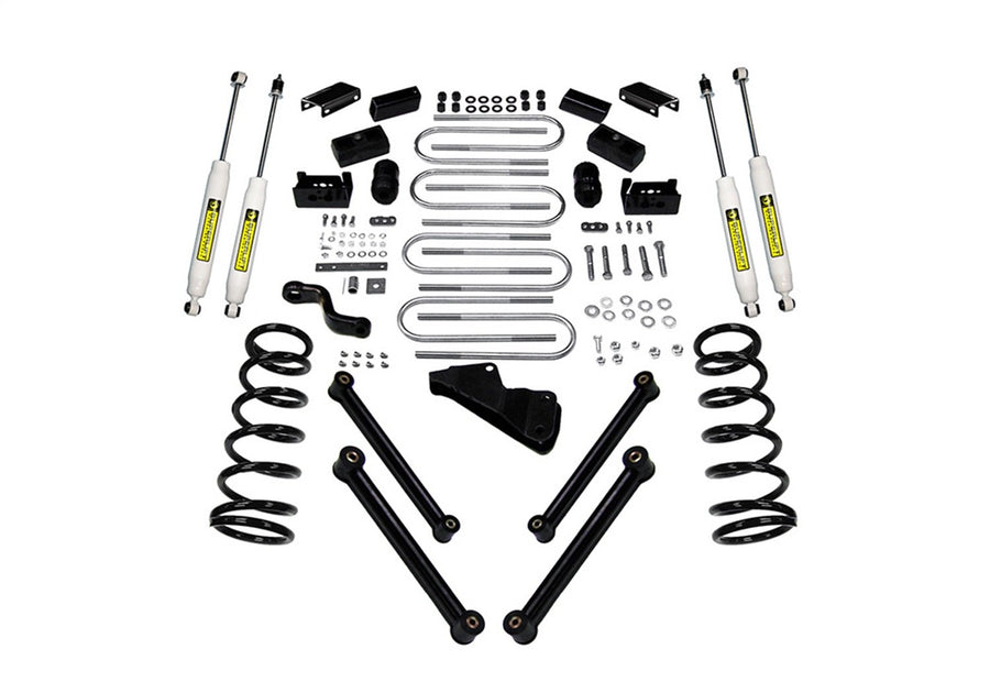 SUPERLIFT REALTRUCK SUSPENSION 4" Lift Kit for RAM 2500/3500 | Complete Lift Kit with Front & Rear Shadow Series Shocks & Control Arms | K965 | Fits 2010-2013 Dodge RAM 2500; 2010-2012 3500 4WD Diesel