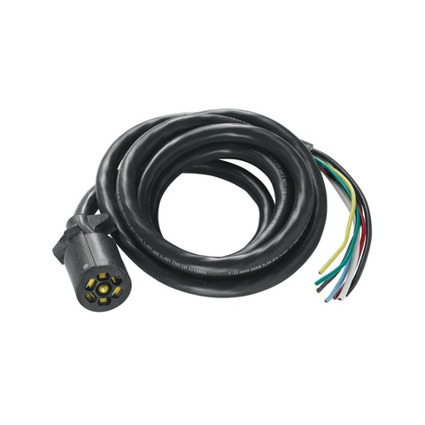 7-Way Bragman Molded Trailer End Connectors with 6-Feet Cable