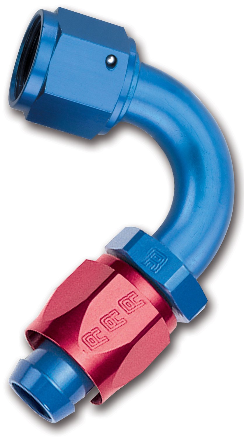 120 Degree Russell Full Flow Swivel Hose End