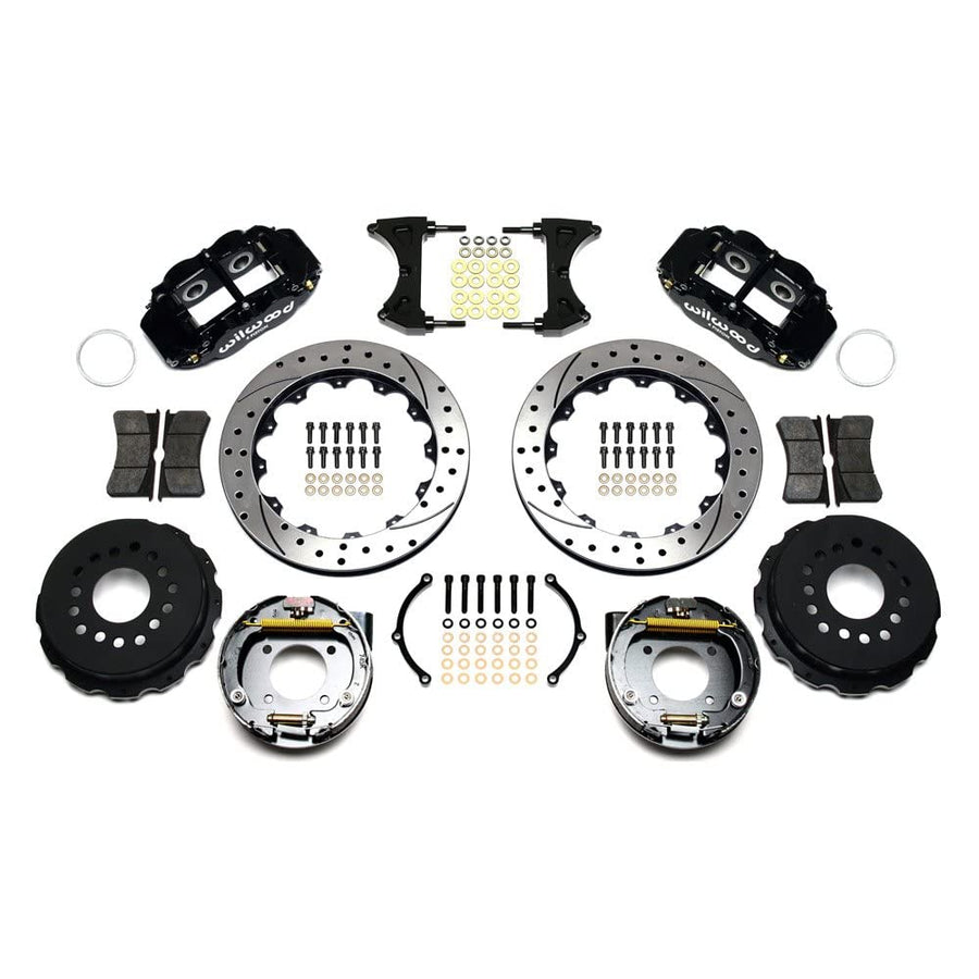 Rear P-Brk Kit, FNSL4R, 12.88" Drilled