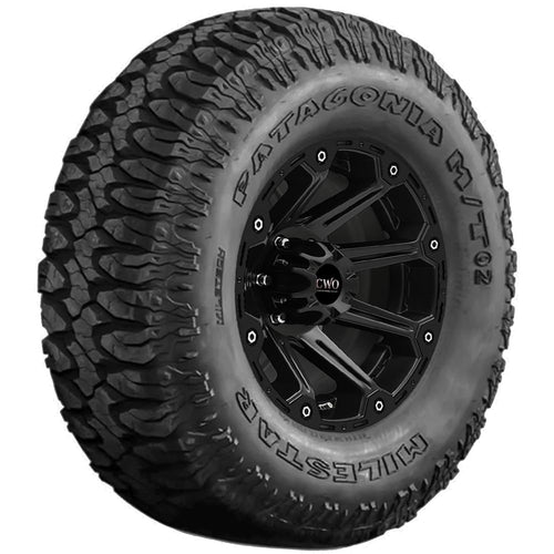 Patagonia Milestar M/T-02 Mud Terrain LT38X13.50R17 127Q D Light Truck Tire