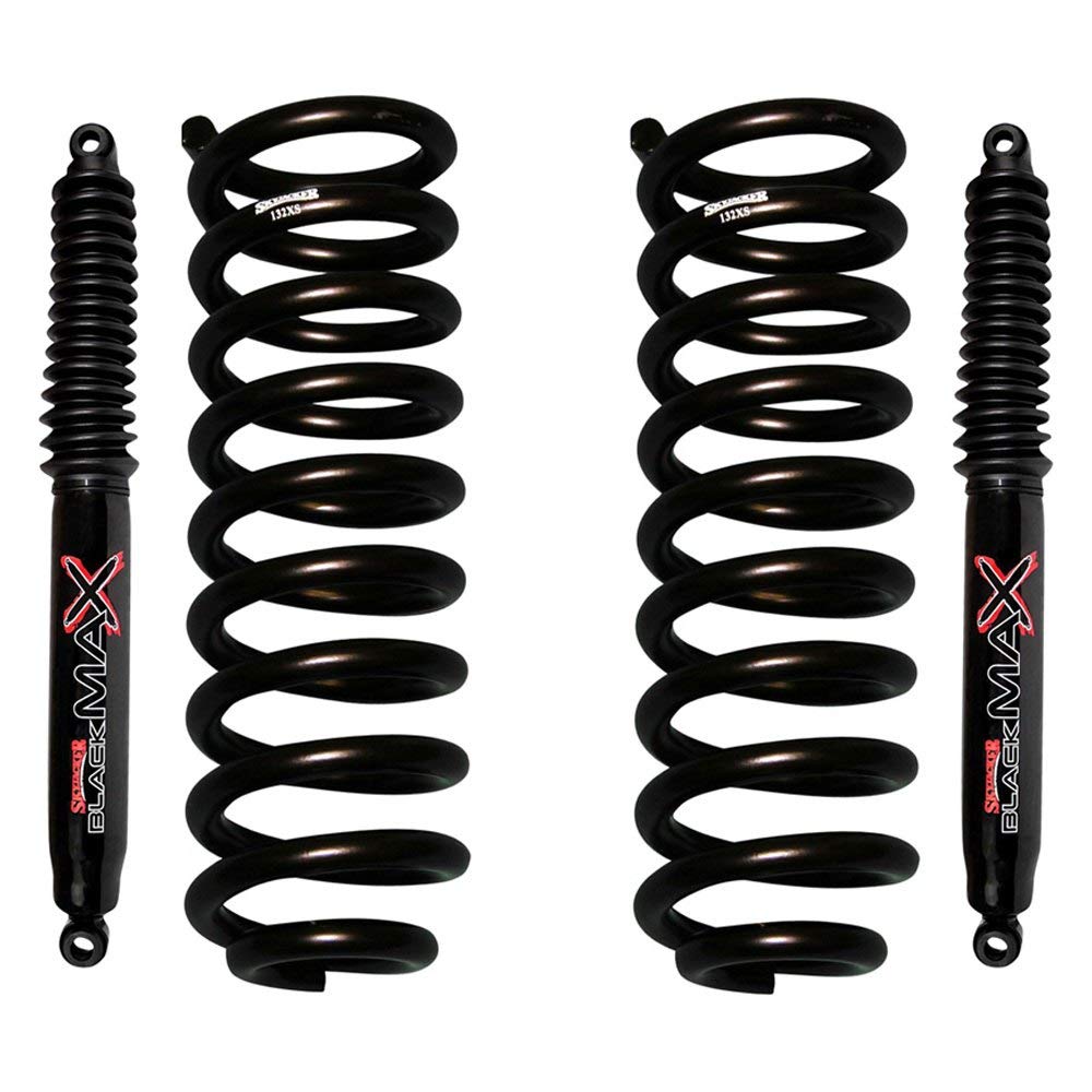Skyjacker Suspension Lift Kit 132X-B w/Shock Black MAX Shocks 1.5-2 in. Front Lift